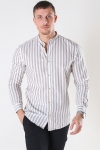 Only & Sons Matthew LS Stripe Manderine Chemises Chinchilla