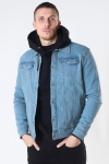 Solid Peyton Denim Veste Light Village Blue Denim