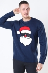 Only & Sons Xmas 7 Funny Front Badge Tricot Dress Blues