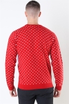 Only & Sons Xmas 7 Funny Top Tricot Pompeian Red