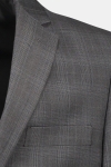 Lindbergh Checked Men's Costume Check Grey