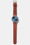 Triwa Blue Ray Falken Montres Brown Classic Silver Buckle