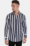 Solid Ting L/S Chemises Insignia Blue