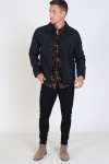 Solid Cool Faux Wool Veste Dark Grey Melange