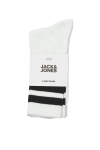 Jack & Jones Travis Tennis Sock 3 Pack White