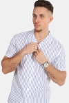 Kronstadt Cuba S/S Gr. 106 Chemises White/Navy