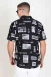 Only & Sons Oliver SS Printed Chemises Black