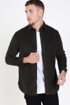 Selected Craig Cord Chemises Black Ink