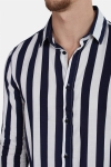 Solid Ting L/S Chemises Insignia Blue