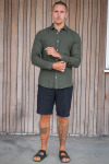 ONLY & SONS Caiden LS Linen Shirt Kambaba