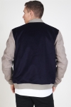 Les Deux Varsity Bomber Veste Navy