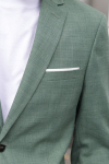 Selected SLIM OASIS LINEN BLAZER Light Green Melange