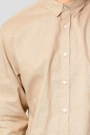 Clean Cut Copenhagen Cotton Linen Chemises Khaki