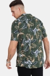 Only & Sons Thomas SS Reg Viscose Chemises Re Deep Forest