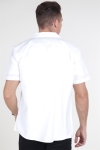 Only & Sons Travis SS Reverse Thin Oxford Chemises White