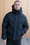Jack & Jones Alpha Puffer Jacket Black