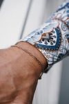 Northern Legacy Minimal Sequence Bracelet Sølv