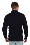 Kronstadt Erik Zip Tricot Navy/Orange
