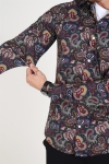Only & Sons Frederik L/S Paisley Stretch Chemises Phantom