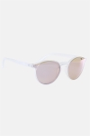 Fashion 1384 des lunettes de soleil Matt Transparent Clear Lens w/Blue Mirror