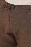Selected Brody Linen Pants Chocolate Torte