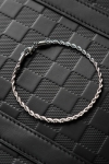 Northern Legacy NL Rope Bracelet Silver