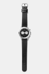Triwa Slate Nevil Montres Black Sewn Classic Silver