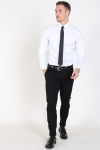 Selected Slim-Michigan LS Chemises Bright White