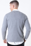 Only & Sons Panter Life Crew Tricot Medium Grey Melange