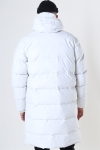 Rains Long Puffer Veste Off White