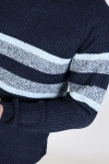 Only & Sons Cesco 5 Struc Stripe Tricot Dress Blues