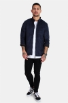 Kronstadt Johan Zip Suede Chemises Navy