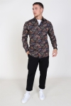 Only & Sons Frederik L/S Paisley Stretch Chemises Phantom