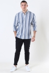 Clean Cut Sälen 146 LS Chemises Blue/Off White