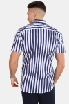 Kronstadt Cuba S/S Gr.78 Chemises White/Dark Blue