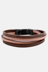 Lucleon Læder Bracelet Brun/Beige