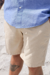 Selected Regular Brody Linen Shorts Incense