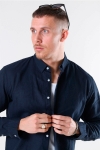 Clean Cut Copenhagen Cotton Linen Chemises Navy