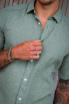 ONLY & SONS Caiden SS Linen Shirt Swamp