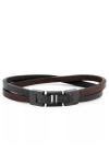 Lucleon Læder Bracelet Sort/Brun