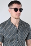 Fashion Clubmaster 2523 Solbriller Sort/Argent