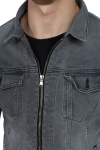Just Junkies Barry Zip Denim Veste Frost Grey