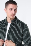 Only & Sons Edward Striped Corduroy Chemises Deep Depths