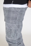 Urban Classics Glencheck Cargo Pantalon White/Black
