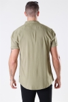 Only & Sons Silo Solid Viscose Chemises S/S Dried Herb