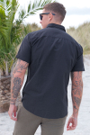 Selected Regular Sun Linen Shirt SS Black