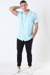 Jack and Jones Tyler Chemises SS ORG Aqua Sky