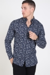 Jack & Jones Focus Paisley Chemises Navy Blazer