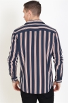 Solid Harris LS Cuba Stripe Chemises Inginia Blue