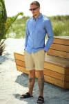 Jack & Jones Summer Shirt LS Faded Denim